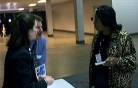 Bobby and Elizabeth Help a Conference Attendee